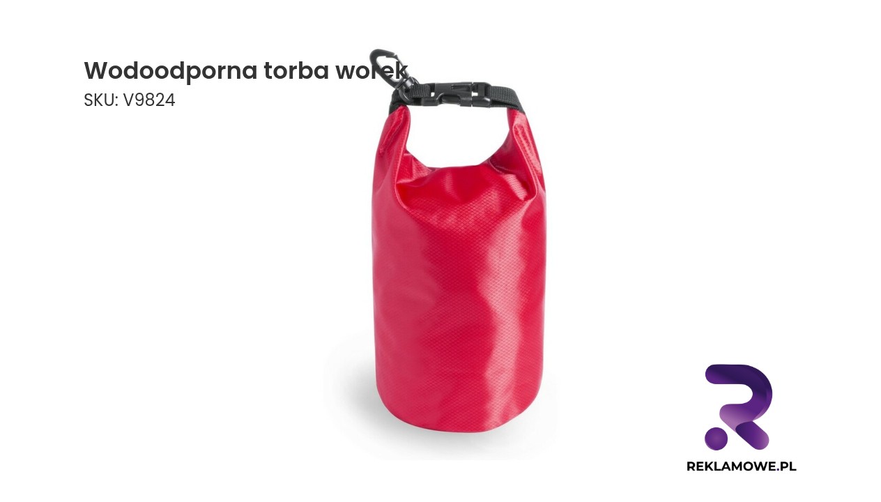 Wodoodporna torba worek idealna na wycieczki