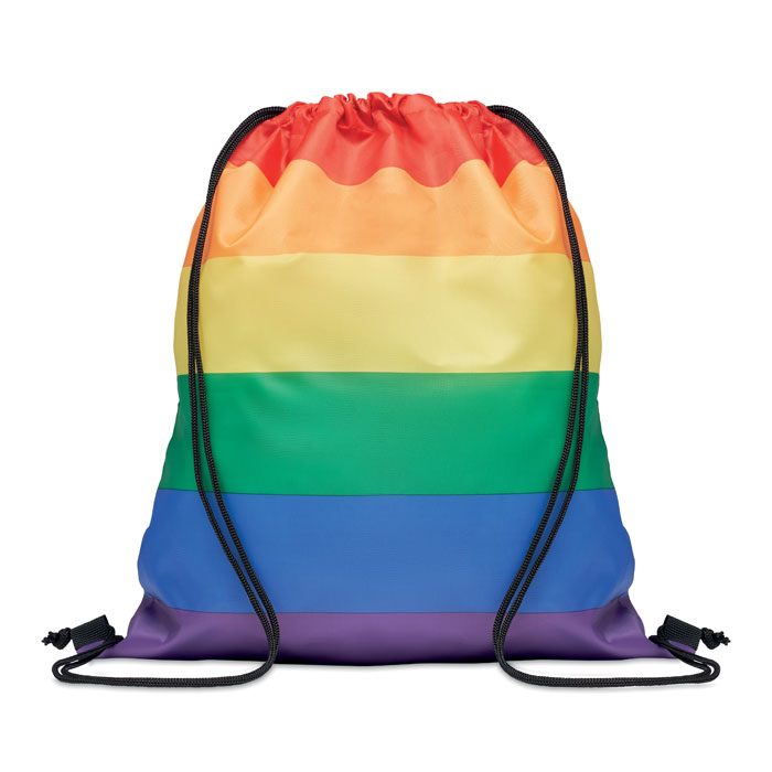 Tęczowa torba na zakupy z RPET BOW mo6436-99