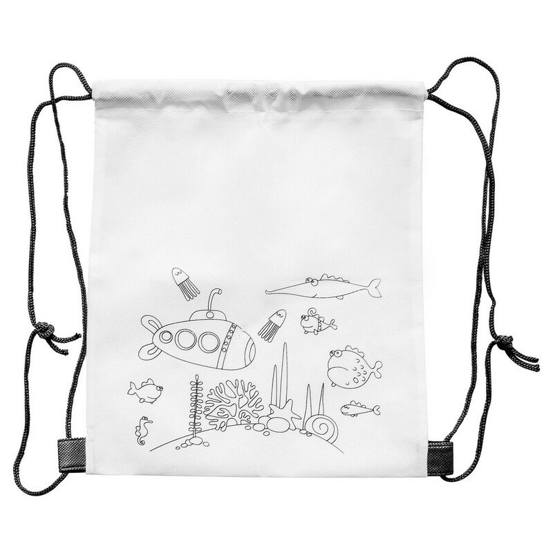 Worek reklamowy worek ze sznurkiem do kolorowania, flamastry | franklin V9827.0-02_AAB01 Worek ze sznurkiem do kolorowania, flamastry | Franklin V9827.0-02_AAB01