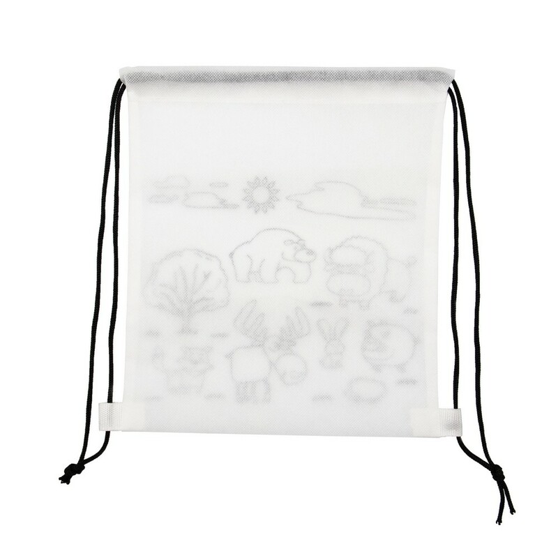 Worek reklamowy worek ze sznurkiem do kolorowania, kredki | brody V0021-02_IBK01 Worek ze sznurkiem do kolorowania, kredki | Brody V0021-02_IBK01