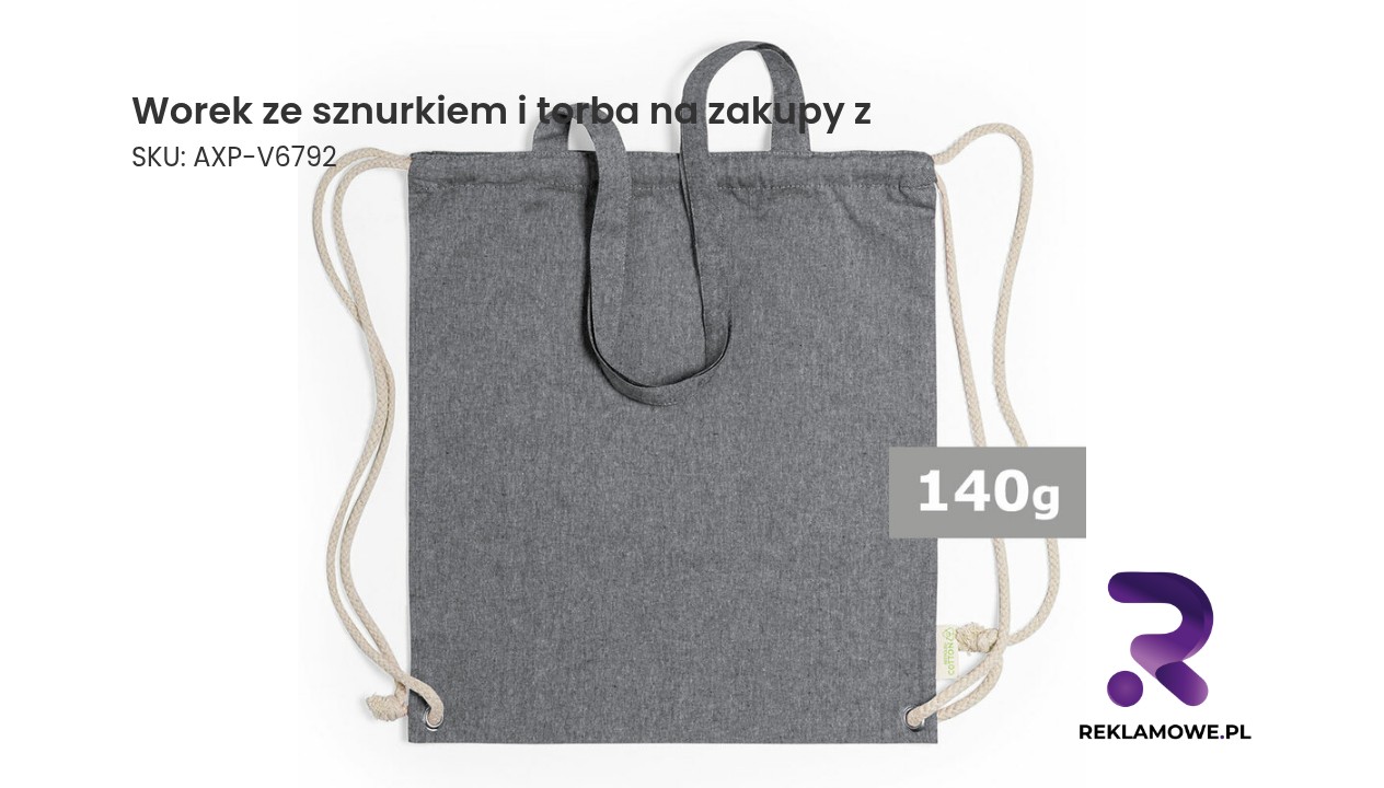 Worek ze sznurkiem i torba na zakupy z – praktyczny zestaw na zakupy i codzienne użytkowanie